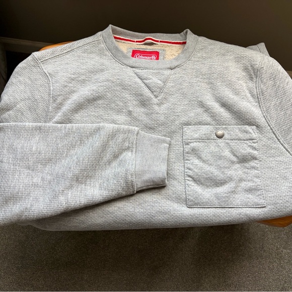 Coleman Light Gray Crewneck Sweater - Picture 4 of 7